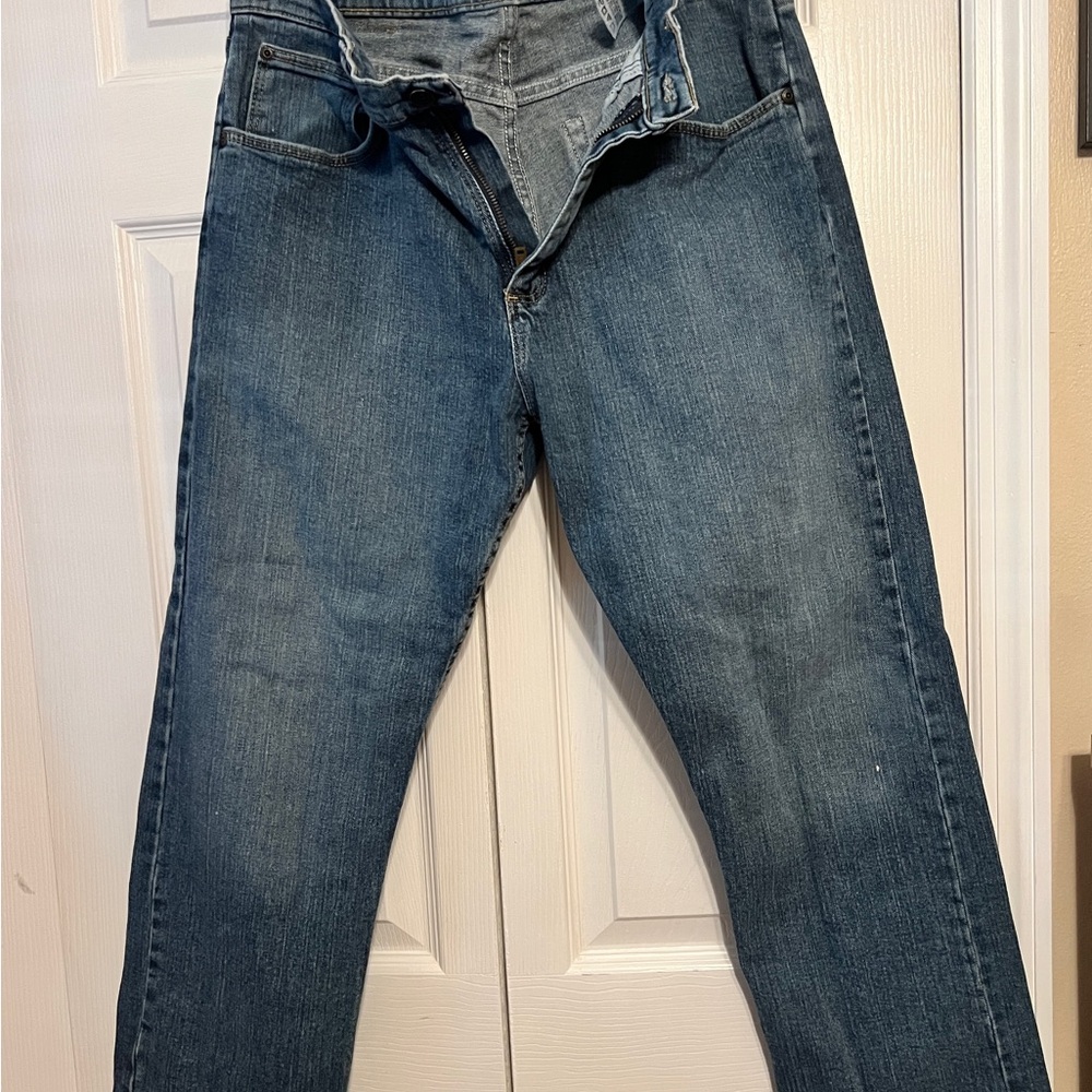 Wrangler Men's Straight Blue Jeans